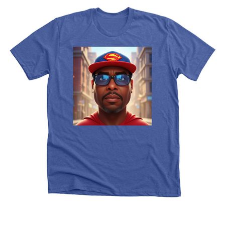 The A.I Guy, a Solid True Royal Premium Unisex Tee