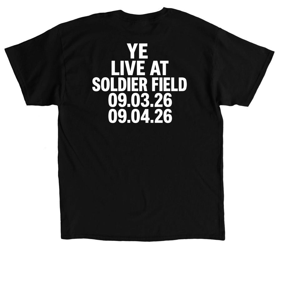 official kanye merch chicago, a Black Classic Unisex Tee