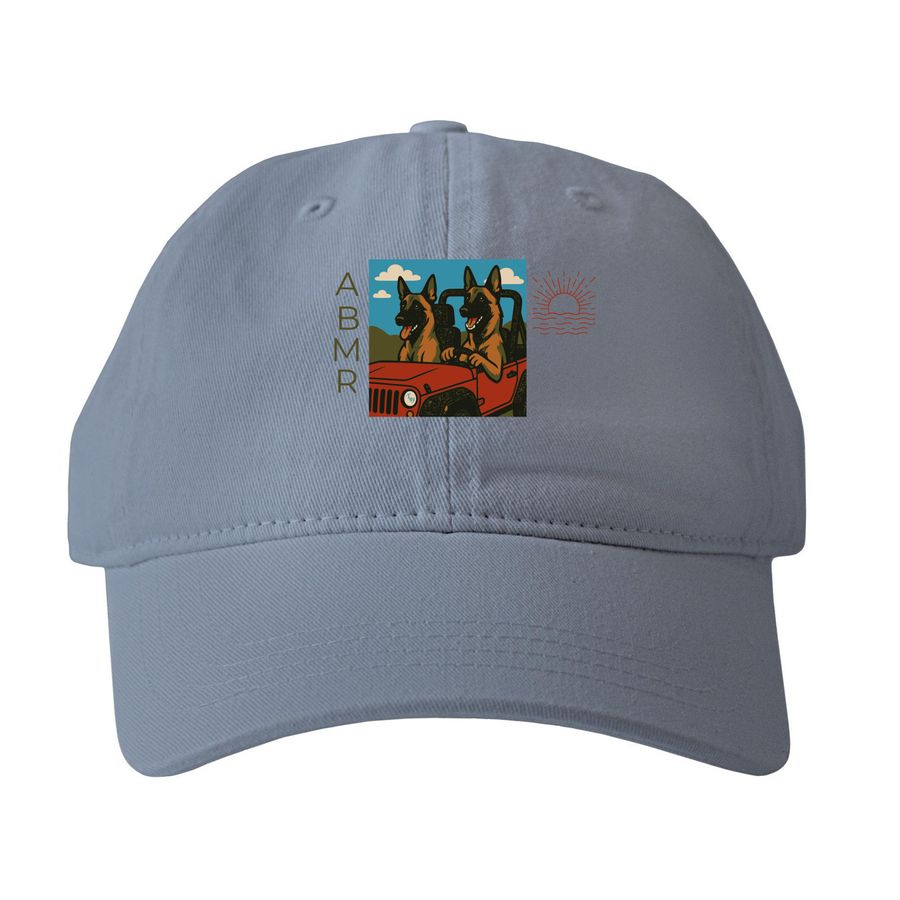 Heading to a New Life, a Bay Printed Pigment Dye Baseball Cap