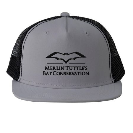 MTBC Hats (black logo), a Grey and Black Trucker Hat