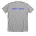 Great Scotts, a Athletic Heather Premium Unisex Tee (back-view)