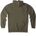 FREE HEALER, a Army Heavyweight Pullover Hoodie (back-view)