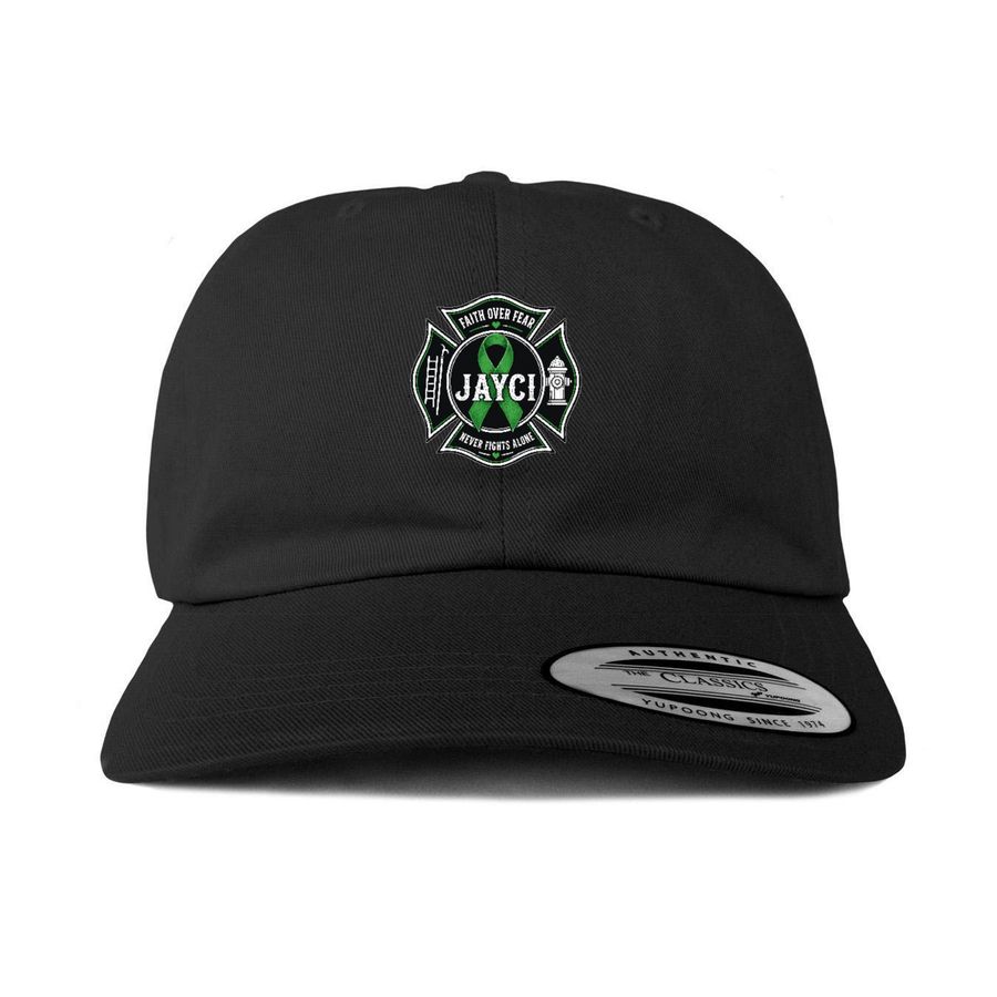 Faith Over Fear for Jayci, a Black Printed Classic Baseball Cap
