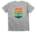 Foster Fun 2026, a Athletic Heather Premium V-Neck Tee (back-view)