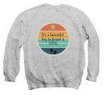 Foster Fun 2026, a Sport Grey Crewneck Sweatshirt (back-view)