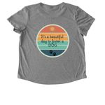 Foster Fun 2026, a Aluminum Grey Allmade Eco Triblend Women?s Scoop Neck Tee (back-view)