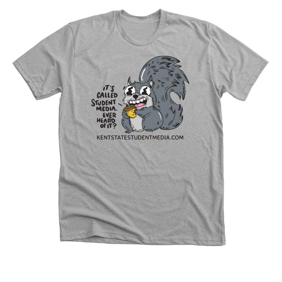 Feelin' Squirrely, a Athletic Heather Premium Unisex Tee