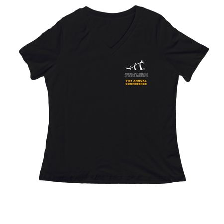 71st ACNM Annual Meeting Appeal&nbsp;, a Black Women's Relaxed V-Neck Tee