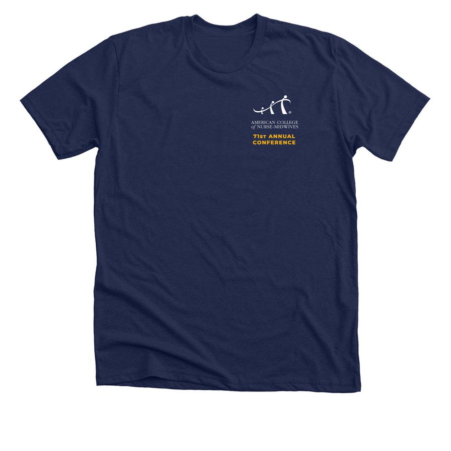 71st ACNM Annual Meeting Appeal&nbsp;, a Solid Navy Blend Premium Unisex Tee