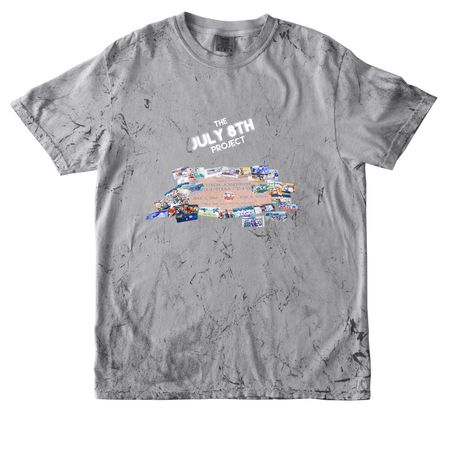 The July 8th Project 20 Year Remembrance 2.0, a Smoke Comfort Colors Colorblast Tee