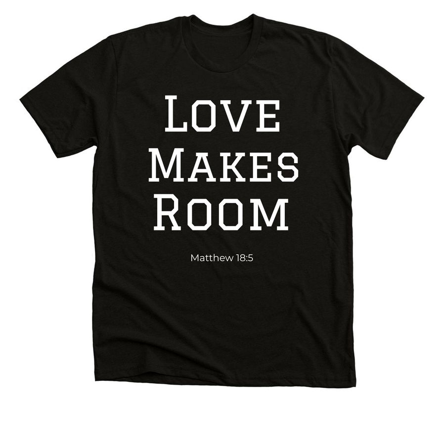 Zack and Haley Oxford: Adoption Fundraiser ??, a Black Heather Premium Unisex Tee