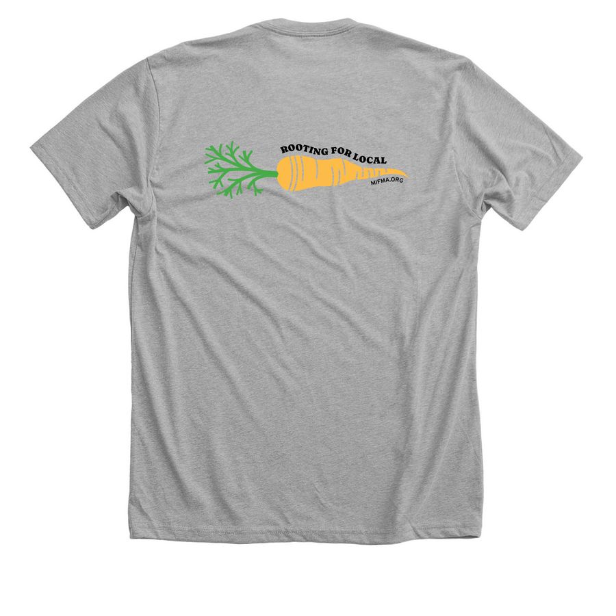 Lettuce Celebrate: MIFMA's Turning 20!, a Athletic Heather Premium Unisex Tee (back-view)