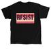 RESIST tops (color logo), a Black Classic Unisex Tee