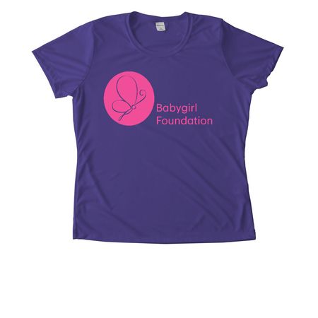 Our Maine Marathon T-shirts, a Purple Women's Performance Tee