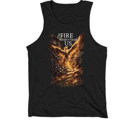 Phoenix - America 250, a Black Premium Cotton Tank