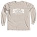 Bulldogs Home Plate Social Club Long Sleeve, a Ivory Comfort Colors Long Sleeve Tee