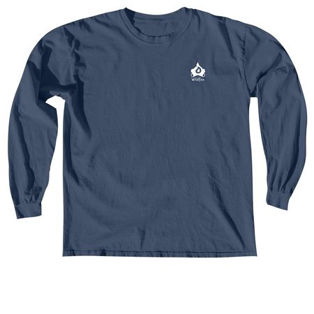 live a life unhurried, a Midnight Comfort Colors Long Sleeve Tee