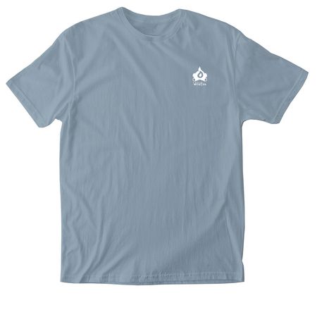 live a life unhurried, a Stone Blue Softstyle Cotton Tee