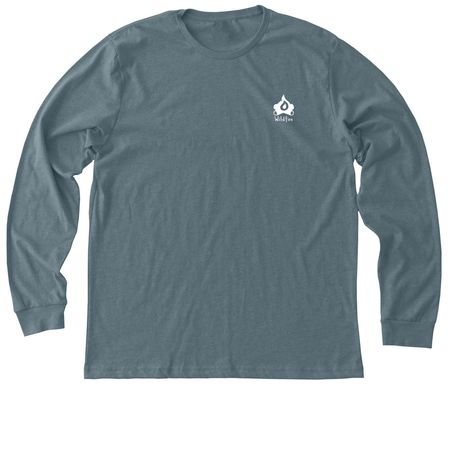 live a life unhurried, a Heather Slate Premium Long Sleeve Tee