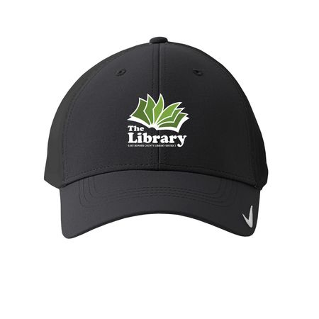 Library Logo Hat, a Anthracite Printed Nike Dri-FIT Legacy Performance Cap