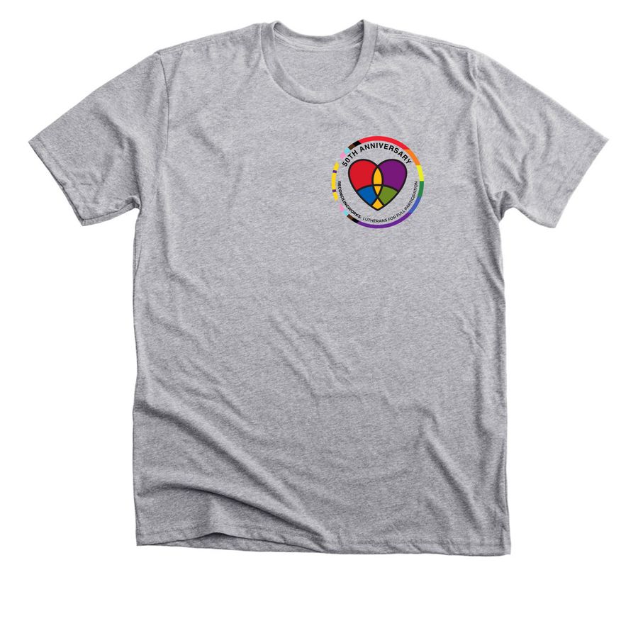 50th Anniversary&nbsp;, a Athletic Heather Premium Unisex Tee