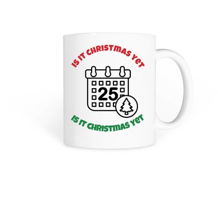 Christmas mug, a White Coffee Mug