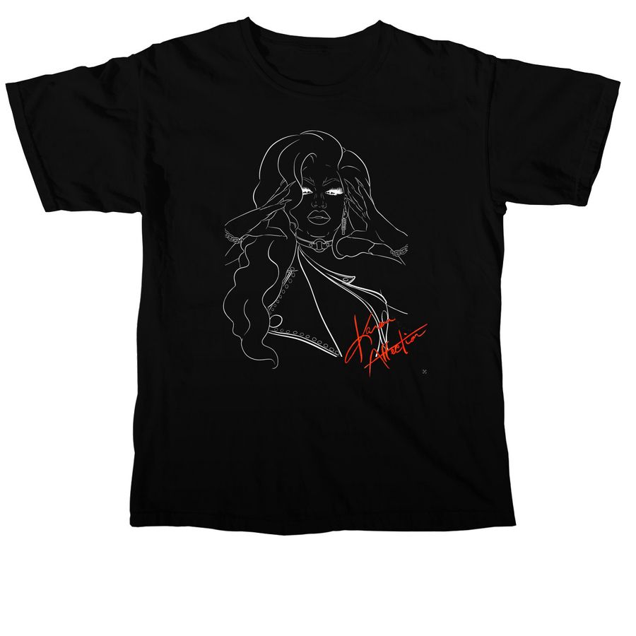 KAREN AFFECTION, a Black Comfort Colors Unisex Tee