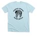 MSER Merch Spring 2023, a Heather Ice Blue Premium Unisex Tee