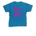 Moves Like Mom Tee, a Sapphire Youth Unisex Tee