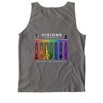 Mindful Movement Collection, a Pepper Comfort Colors Tank Top (back-view)