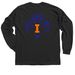 Tigers in Illinois CVM&nbsp;, a Black Classic Long Sleeve Tee (back-view)