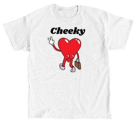 Goodbye Cheeky!, a White Classic Unisex Tee