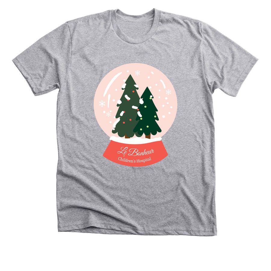Le Bonheur Winter Wonderland, a Athletic Heather Premium Unisex Tee