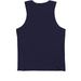 World Ocean Celebration #5, a Navy Premium Cotton Tank (back-view)