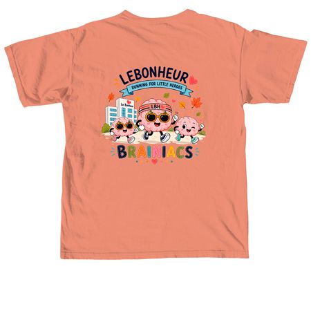 LB Neuro Clinic Pumpkin Run, a Terracotta Comfort Colors Unisex Tee