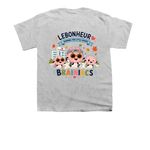 LB Neuro Clinic Pumpkin Run, a Sport Grey Youth Unisex Tee (back-view)