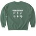 KEEN Chicago Ken in Action, a Military Green Softstyle Crewneck Sweatshirt