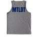 MTLDT, a Aluminum Grey Allmade Eco Triblend Tank (back-view)