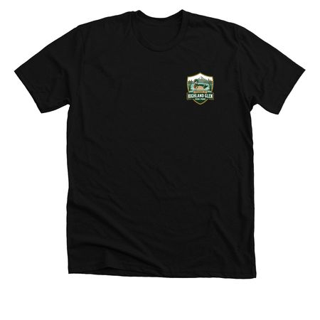 Comfy Tops, a Solid Black Blend Premium Unisex Tee