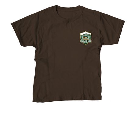 Comfy Tops, a Dark Chocolate Youth Unisex Tee