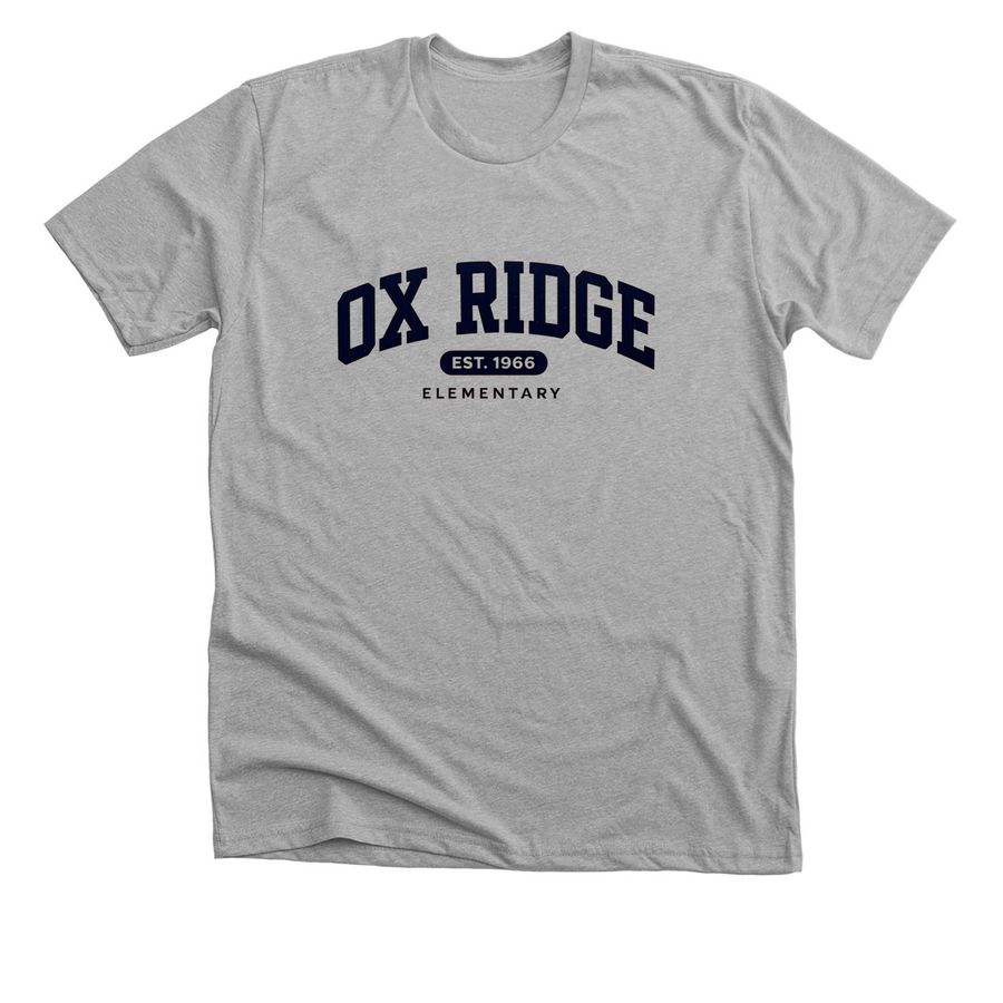 Classic Ox, a Athletic Heather Premium Unisex Tee