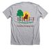 Touchstone Farm Collection, a Athletic Heather Premium Unisex Tee (back-view)