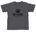 Pro-Aging Social Club, a Pepper Comfort Colors Unisex Tee (back-view)