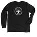 Wild Steelhead MFG., a Solid Black Blend Premium Long Sleeve Tee