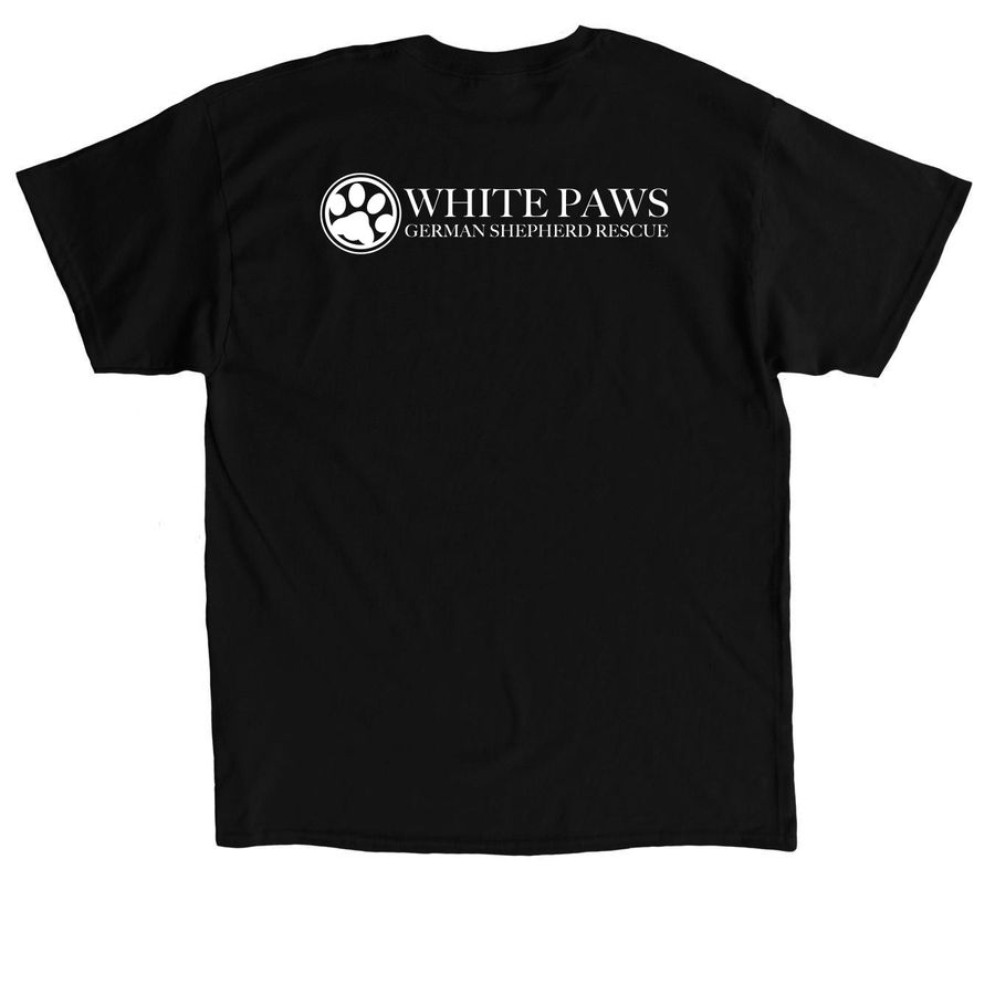 WPGSR - BOO-P, a Black Classic Unisex Tee (back-view)