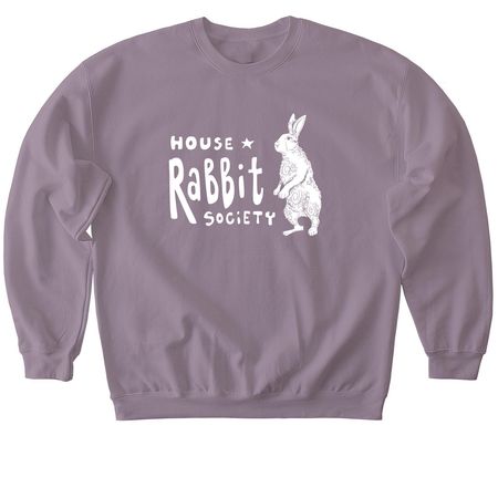 HRS Whimsical Rabbit, a Paragon Softstyle Crewneck Sweatshirt