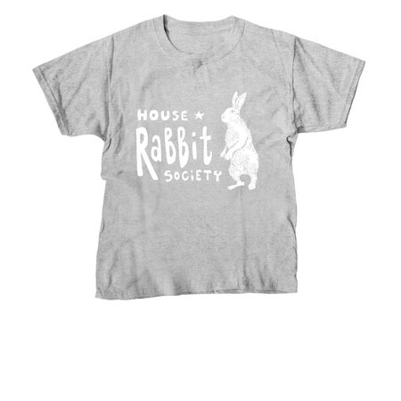 HRS Whimsical Rabbit, a Sport Grey Youth Unisex Tee