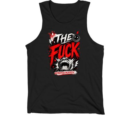 The F*ck!, a Black Premium Cotton Tank
