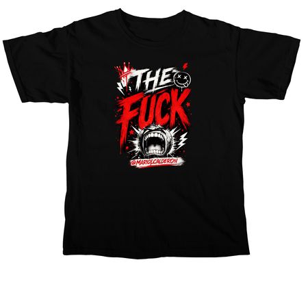 The F*ck!, a Black Comfort Colors Unisex Tee