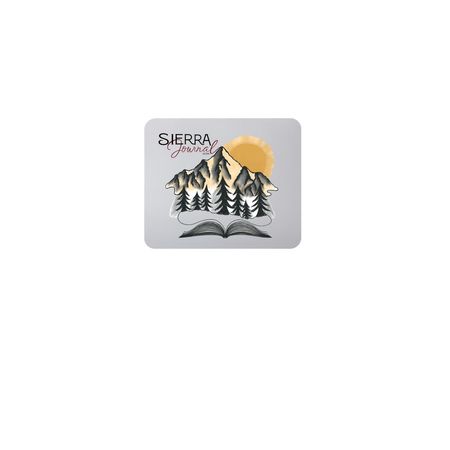 Sierra Journal, a White Full Color Mouse Pad
